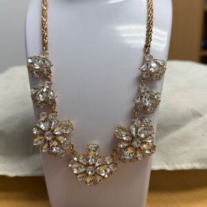 Charter Club Rose Gold-Tone Floral Crystal Necklace 2 for $15.00